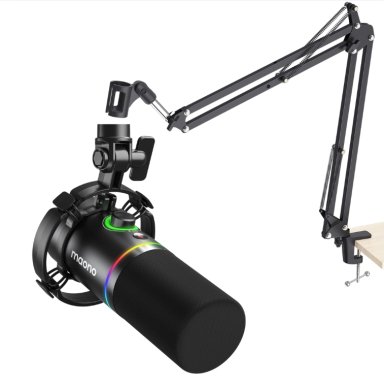 KIT STREAMING MICROFONO PD200X + BRAZO BA20 - 1