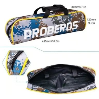 KIT PESCA 1.8M CAÑA CARRETE SEÑUELO ACCESORIO BOLSA COMPLETO - 2