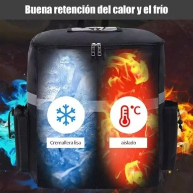 MOCHILA TERMICA MULTIFUNCIONAL DELIVERY REPARTIDOR UBER TIPO - 5