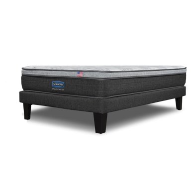 CAMA EUROPEA SIMMONS SPRING PLUS 1,5PL BOX RESPALDO URBAN MARENGO - 5