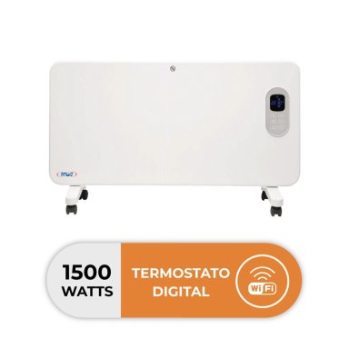 ESTUFA ELE CTRICA ANWO PANEL CONVECTIVO 1500W PROGRAMABLE CON WIFI - 1