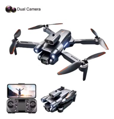 DRONE CAMARA DUAL HD SIN ESCOBILLA EVITA OBSTACULOS WIFI - 3