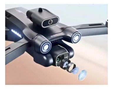 DRONE CAMARA DUAL HD SIN ESCOBILLA EVITA OBSTACULOS WIFI - 4