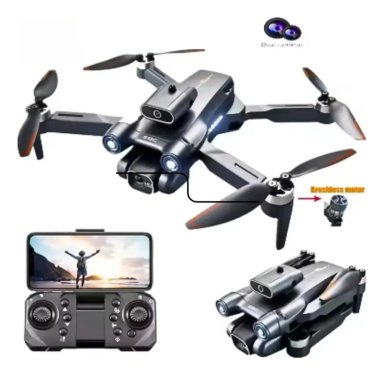 DRONE CAMARA DUAL HD SIN ESCOBILLA EVITA OBSTACULOS WIFI - 5