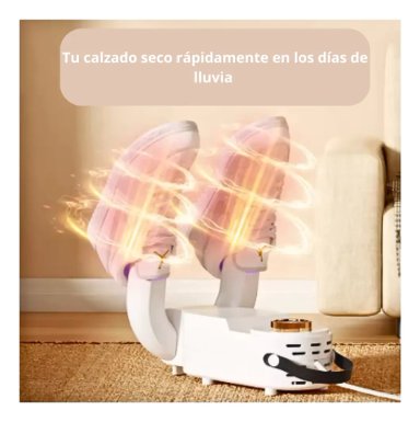 SECADOR CALENTADOR ZAPATOS DESHUMIDIFICA ESTERILIZA OLOR - 2