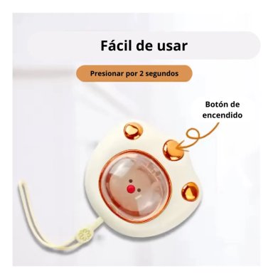 MINI CALENTADOR CALEFACTOR DE MANOS PORTATIL RECARGABLE - 4