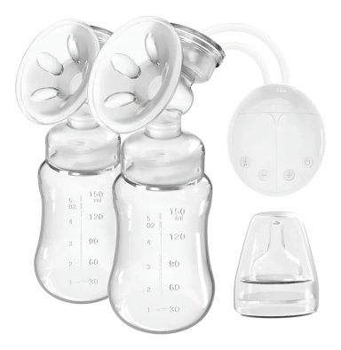 EXTRACTOR DE LECHE MATERNA ELE CTRICO AUTOMATICO DOS VASOS - 1