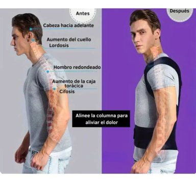 FAJA CINTURON SOPORTE ESPALDA BAJA LUMBAR AJUSTABLE - 5