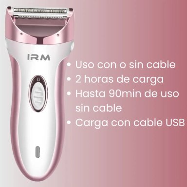 MAQUINA DEP AFEITADORA MUJER RECARGABLE INALAMBRICA MULTIUSO - 2