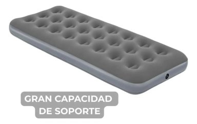 COLCHON INFLABLE INDIVIDUAL 1 PLAZA 191X73X22CM CAMPING - 3