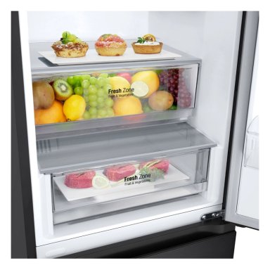 REFRIGERADOR BOTTOM FREEZER LG 344 LITROS CON MOTOR SMART INVERTER COMPRESSOR GB37BPT - 7