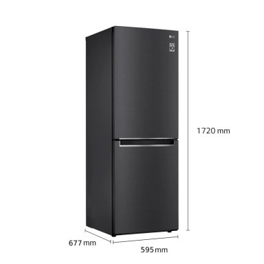 REFRIGERADOR BOTTOM FREEZER LG 306 LITROS CON MOTOR SMART INVERTER COMPRESSOR GB33BPT - 5