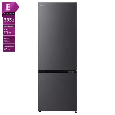 REFRIGERADOR BOTTOM FREEZER LG GB34BPM 335L NO FROST - 1