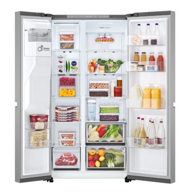 REFRIGERADOR SIDE BY SIDE LG 638 LITROS CON MOTOR SMART INVERTER COMPRESSOR GS66SPY - 4