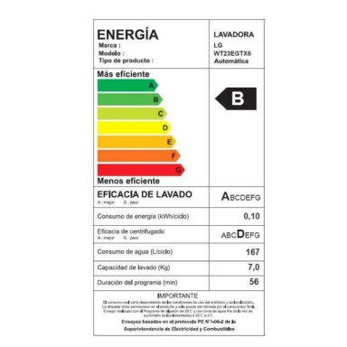 LAVADORA CARGA SUPERIOR LG 16KG WT23EGTX6 CON AIDD - 3