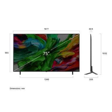 SMART TV 75' QNED 4K UHD 75QNED85ASG LG - 2