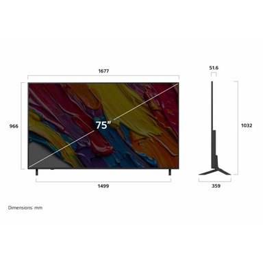 SMART TV 75' QNED 4K UHD 75QNED82ASG LG - 2