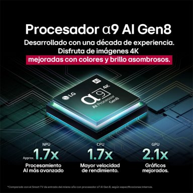SMART TV LG 65' OLED EVO AI OLED65C5ESA (2025) 4K UHD + MAGIC REMOTE LG - 7