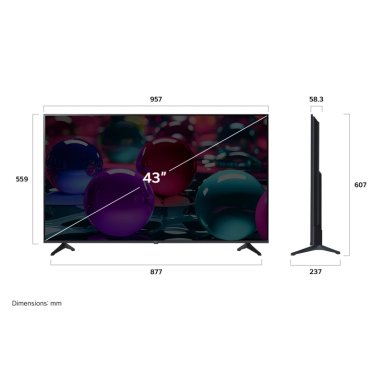 SMART TV LG UHD 43' 4K ULTRA HD  43UA7300PSB - 6