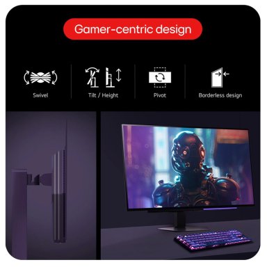 MONITOR GAMING OLED LG ULTRAGEAR, 27', OLED QHD (2560X1440), 240HZ, 0,03 MS - 7