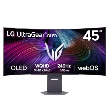 MONITOR ULTRAGEAR™ OLED CURVO LG 45' WQHD CON 240HZ 45GX90SA-B - 1
