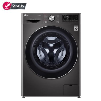 LAVADORA SECADORA CARGA FRONTAL LG 14/8KG WD14BVC2S6 CON TECNOLOGIA STEAM+, AIDD, THINQ - 1