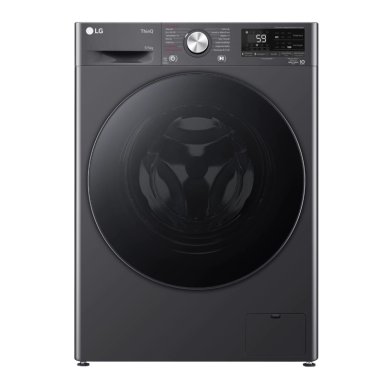 LAVADORA SECADORA CARGA FRONTAL LG 9KG5KG WD9MVC4S6 AI DD, THINQ - 1