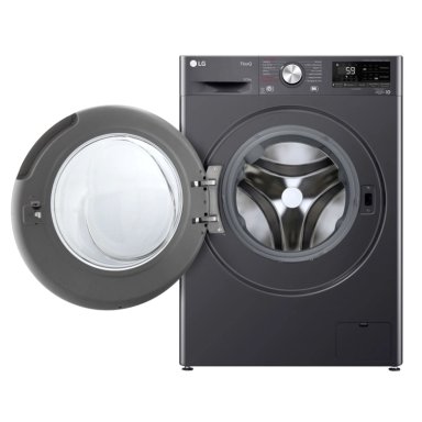 LAVADORA SECADORA CARGA FRONTAL LG 9KG5KG WD9MVC4S6 AI DD, THINQ - 2