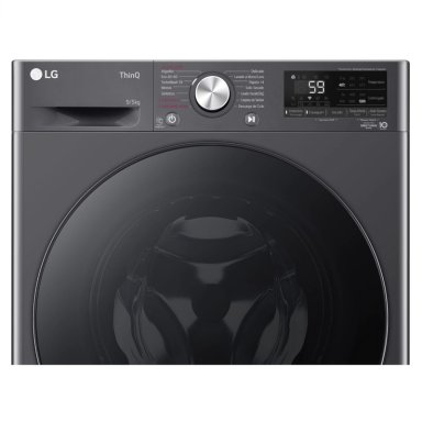 LAVADORA SECADORA CARGA FRONTAL LG 9KG5KG WD9MVC4S6 AI DD, THINQ - 3