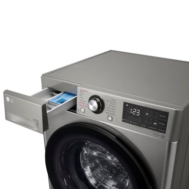 LAVADORA SECADORA CARGA FRONTAL LG 12KG7KG WD12VVC5S6C CON AIDD™ - 6