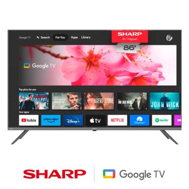 SMART TV SHARP 86 4K ULTRA HD 4T-C86GL4060L - 1