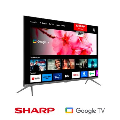 SMART TV SHARP 86 4K ULTRA HD 4T-C86GL4060L - 2