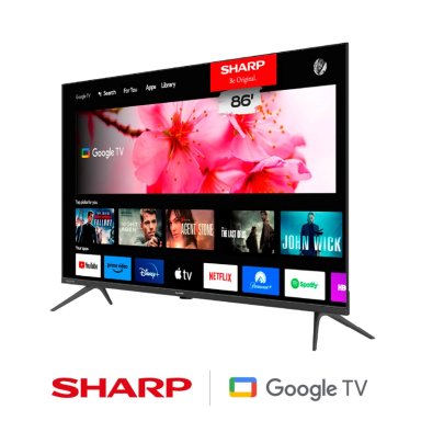 SMART TV SHARP 86 4K ULTRA HD 4T-C86GL4060L - 3