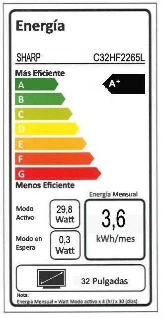SMART TV SHARP 32 HD 2T-C32HF2265L - 9