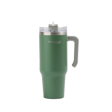 TERMO MUG STRAW WASABI ACERO INOX  1,1 LT VERDE - 1