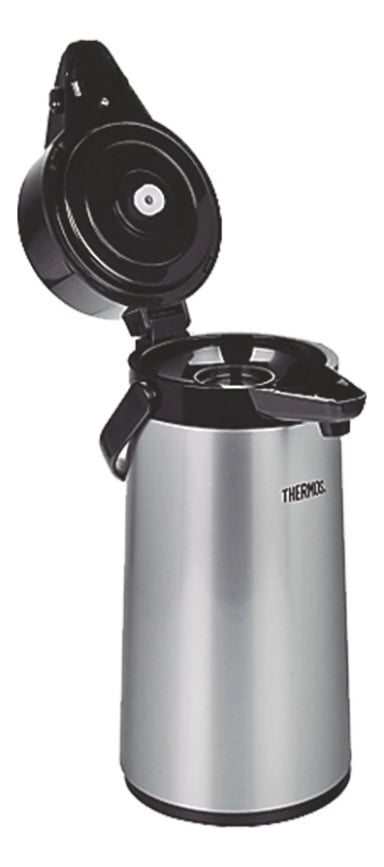 THERMO SIFON DE VIDRIO 1.9LT COLOR ACERO C/CAJA - 6