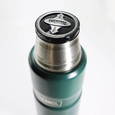 TERMO LIQUIDO ACERO INOX KING 470ML MATT GREEN - 4