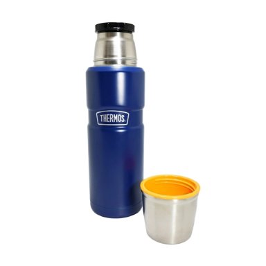 TERMO LIQUIDO ACERO INOX KING 470ML MATT NAVY - 2