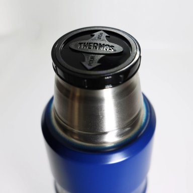 TERMO LIQUIDO ACERO INOX KING 470ML MATT NAVY - 4