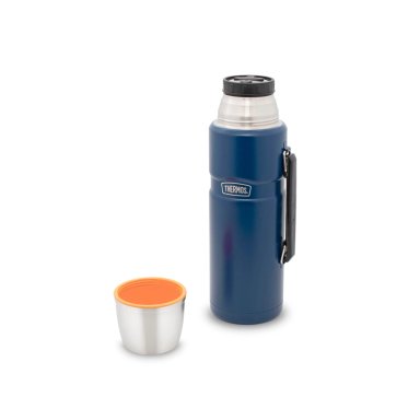 TERMO LIQUIDO ACERO INOX KING 1,2L MATT NAVY - 4