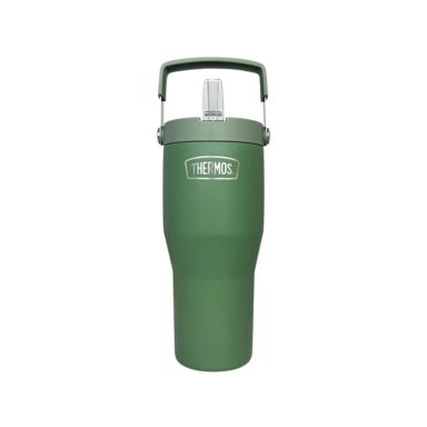 BOTELLA TRAVEL MUG FLIPLID INOX OUTDO 850ML VERDE - 1