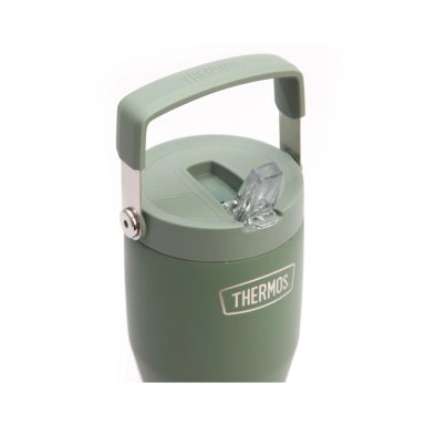 BOTELLA TRAVEL MUG FLIPLID INOX OUTDO 850ML VERDE - 2
