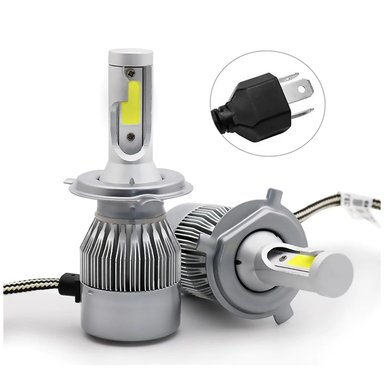 AMPOLLETA LED DE TODO Y MÁS HEADLIGHT H1 H3 H4 H7 H11 H13 9005 9006 C6/360 - 4