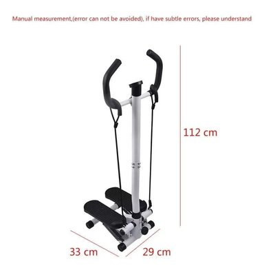 MINI STEPPER ELIPTICA HIDRAULICO BANDA RESISTENCIA - 6