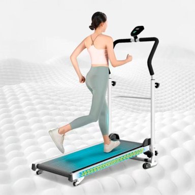 TROTADORA DE TODO Y MÁS CAMINADORA MECÁNICA PLEGABLE MULTIFUNCIÓN - 6