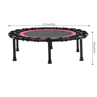 TRAMPOLIN SALTO REDONDO CON ELASTICOS PROFESIONAL BOOST FITNESS - 3