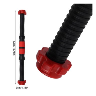 SET MANCUERNAS DE TODO Y MÁS 20 KG AJUSTABLE BARRA ARMABLE EXTENSIÓN - 5