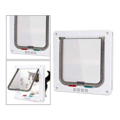 PUERTA PERROS GATOS DE TODO Y MÁS EXTERIOR MEDIANA TALLA M - 4