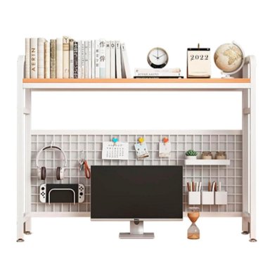 ORGANIZADOR DE ESCRITORIO MULTIFUNCIONAL CON REPISA METAL - 1