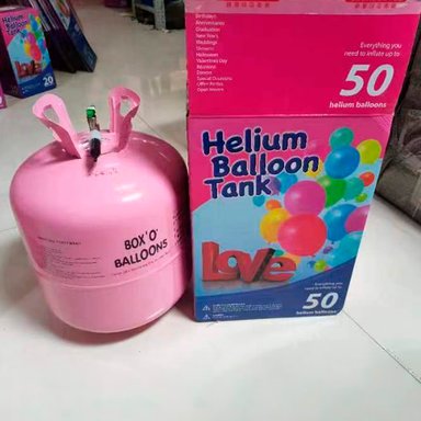 HELIO PARA GLOBOS TANQUE CILINDRO 50 GLOBOS - 3